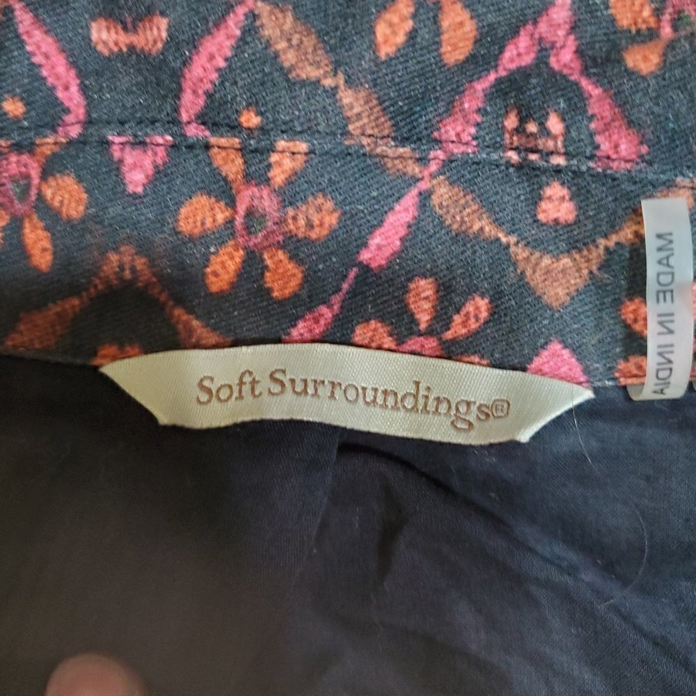 Soft Surroundings Ruby Embellished Patchwork Berb… - image 3